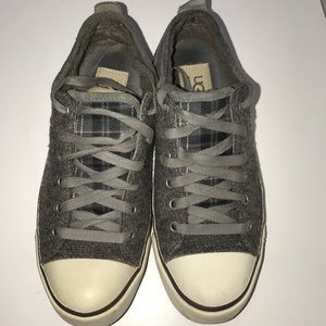 UGG furry sneakers